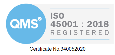 ISO 45001 2018 badge